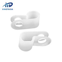 Prix de gros 1/4 pouces R Type Serre-câble P Type Clips de câble en plastique et nylon Serre-câbles électriques