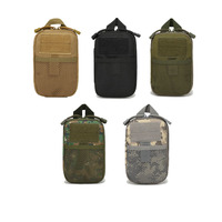 Sac banane tactique en polyester brodé pour trousse de premiers secours, accessoire EDC pour outils médicaux, survie en milieu sauvage et sac d'urgence – Vente en gros