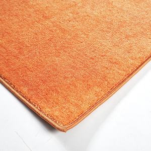Tapis moderne en nylon orange tapis et tapis de luxe pour salon salle à manger chambre tapis - Product Image 5