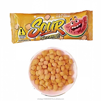 Wholesale Colorful Sweet Sour Candy Super Sour Gummy Mini Cube Gummy Candy Customized