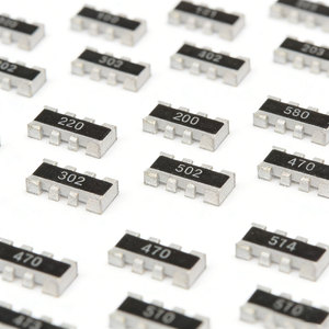Lot de 100 résistances réseau CMS 0603 8P4R 2*4P, valeurs de 0R à 1M ohm, 1, 10, 22, 47, 100, 220, 330, 470 ohm, 1K, 2.2K, 4.7K, 10K, 22K, 47K, 100K, 220K, 470K, 10M - Product Image 1