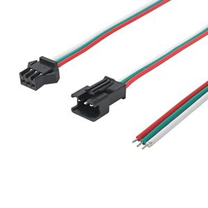 Conjunto de Conectores JST SM Macho e Fêmea de 2, <span class=keywords><strong>3</strong></span>, 4 e 5 Pinos 2.54mm para Chicote de Fiação de Motor - Product Image 5