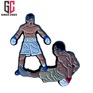 Pin de Esmalte de Metal Personalizado de Fábrica con 12 Años de Experiencia, Insignias de Aleación de Zinc Esmaltadas para Promociones de Marketing, Regalos Deportivos - Product Image 2