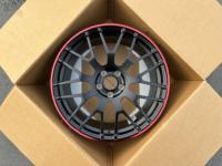 Jantes en alliage forgé sur mesure OEM/ODM pour voitures, 18-24 pouces, en aluminium 6061-T6, finition noir mat, gris anthracite brossé, à déport profond