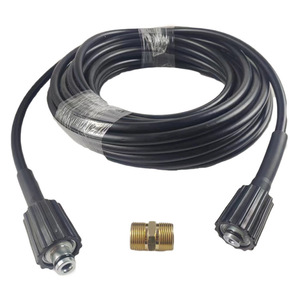 Pvc High Pressure Hose 6mm Inner Diameter Black For Car <b>Washer</b> M22 Extension Hose - Product Image 3