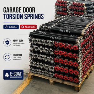 Garage Door Torsion Springs Cones Residential Adjustable Durable Garage Door Springs High Cycle <b>Hardware</b> Kit - Product Image 1
