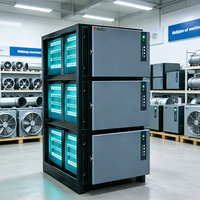 Filtre électrostatique ESP en acier au carbone ISO9001 pour le traitement des gaz d'échappement, purificateur UV des fumées d'huile pour cantines d'usine (OEM/ODM)