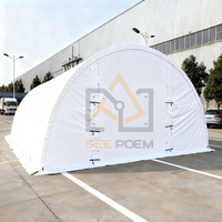 Abri d'entreposage en tissu PVC industriel SD4050, abri de stockage en forme de dôme, conteneurs d'expédition, tente de stockage, bâtiment de stockage, tente d'abri