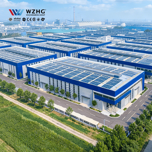 <b>Large</b> Scale Warehouse Storage Facility Metal <b>Frame</b> Construction Seismic Resistant Structure Efficient Contractor Q355b Carbon - Product Image 1