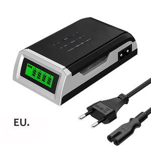 Baterías recargables universales inteligentes de 4 ranuras 1,2 V 3,2 V LiFePO4 3,7 V li-ion <span class=keywords><strong>IMR</strong></span> 18650 pantalla LCD cargador de batería de 4 ranuras - Product Image 2