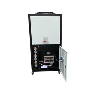 ชิลเลอร์ระบายความร้อนด้วยอากาศอุตสาหกรรมพร้อมเครื่องระเหยสแตนเลสสำหรับความต้านทานการกัดกร่อน - Product Image 2