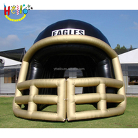 Tunnel géant de sports gonflable utilisé en extérieur/tunnel de football américain/tunnel gonflable pour casque de joueur pour les événements sportifs