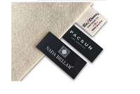 Étiquettes Tissées Personnalisées pour Vêtements, Transfert Thermique Coton, Machine, Prix Économique