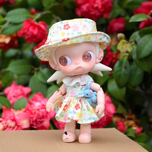 Vestido de muñeca Zsiga para niña, traje de princesa de jardín de primavera y verano de 20cm, accesorio de ropa para muñeca a escala 1/8 - Product Image 2