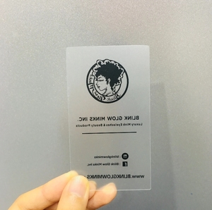 Impression de cartes de visite personnalisées en PVC en Chine - Product Image 2