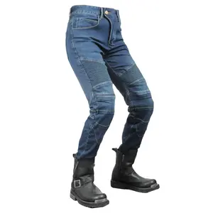 Oem Mujer Denim jeans carreras y ciclismo estilo motocicleta Mujer Pantalones con acolchado protector