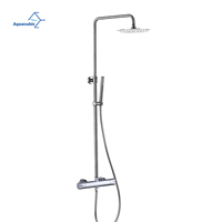 Ensemble de douche thermostatique de haute qualité pour salle de bain, design tendance