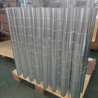 Ruban adhésif en fibre de verre renforcée avec feuille d'aluminium pour conduits de climatisation, 0,12 mm x 48 mm x 25 m, auto-adhésif, imperméable, résistant à la chaleur, fabricant