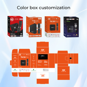 Set-Top <span class=keywords><strong>Box</strong></span> <span class=keywords><strong>TV</strong></span> <span class=keywords><strong>Android</strong></span> <span class=keywords><strong>4K</strong></span> Smart <span class=keywords><strong>TV</strong></span> <span class=keywords><strong>Box</strong></span> Personalizzato OEM di Alta Qualità MXG PRO 1GB 8GB 2GB 16GB RK3229 5G WIFI - Product Image 3