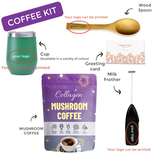 กาแฟสำเร็จรูปคอลลาเจนเห็ดรวมถึง Chaga สำหรับการมุ่งเน้นทางจิตใจการเพิ่มกาแฟบวกข้อต่อผมและการสนับสนุนสุขภาพผิว - Product Image 6