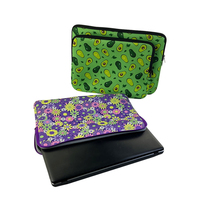 Housse pour ordinateur portable en néoprène avec doublure en velours doux, design personnalisé, pour MacBook 12 pouces et 14 pouces