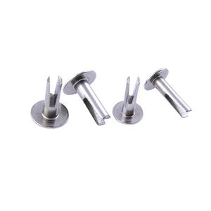 Usine Directe En Acier Inoxydable En Alliage D'aluminium Cymbale Bifurquer Fendue <span class=keywords><strong>Rivet</strong></span> - Product Image 4