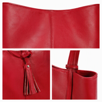Sac à bandoulière en PVC de style vintage pour femme avec fermeture ouverte, imperméable, grande capacité, léger pour les voyages et l'usage quotidien