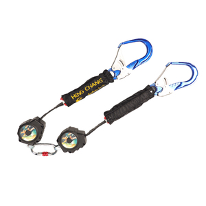 Có thể thu vào mùa thu bảo vệ thiết bị năng lượng hấp thụ công nghiệp tự rút lại dây an toàn dây polyester 150kg trọng lượng - Product Image 2