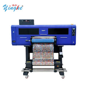 Imprimante UV DTF A2 avec 3 têtes d'impression I3200-U1, encre UV, étiquettes en cristal, imprimante numérique jet d'encre UV DTF rouleau-à-rouleau 600 mm avec laminage - Product Image 1