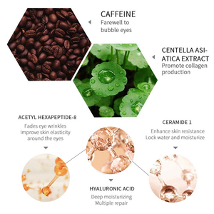 All'ingrosso caffeina Centella <span class=keywords><strong>crema</strong></span> per gli <span class=keywords><strong>occhi</strong></span> creme per il <span class=keywords><strong>contorno</strong></span> degli <span class=keywords><strong>occhi</strong></span> per le rughe <span class=keywords><strong>crema</strong></span> Anti età Lifting del viso rimuovi le linee sottili degli <span class=keywords><strong>occhi</strong></span> 20g - Product Image 5