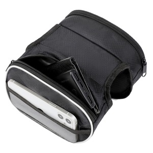 <b>Bicycle</b> <b>Frame</b> Bag Medium Size Waterproof Cycling Accessory Black - Product Image 5