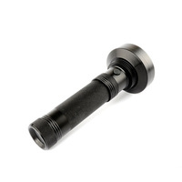 Lampe torche UV noire clignotante 3W 395nm, détecteur d'urine d'animaux et de scorpions, lampe torche UV à 100 LED