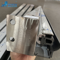 Rail de guidage de cadre en acier inoxydable pour porte roulante à grande vitesse, volet roulant, accessoires de couverture de porte roulante