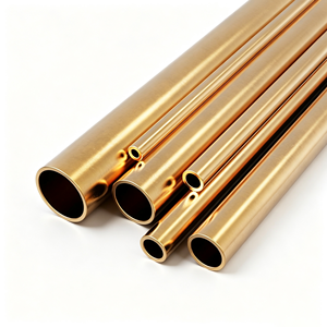 Grand stock de tubes en laiton sans soudure C28000, surface brillante, pour composants d'accessoires de vannes et de cylindres pneumatiques - Product Image 6