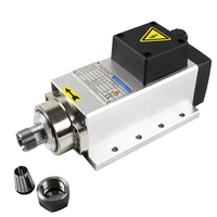 2.2kw 220V 380V 18000rpm Moteur de broche électrique refroidi par air pour fraiseuse de forage de routeur CNC