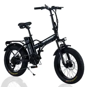 Yüksek kaliteli 20 inç katlanmış e bisiklet katlanır elektrikli bisiklet dağ bisikleti mtb katlanır katlanabilir dağ bisikleti