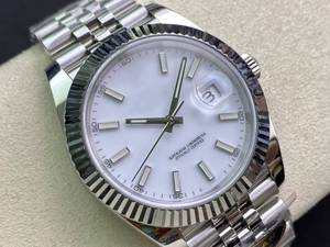 Reloj de Lujo de Super Calidad, Mecánico, Resistente al Agua, 41 mm, Acero CFactory 904l, Movimiento 3235, 126-334, Correa Jubilee - Product Image 5