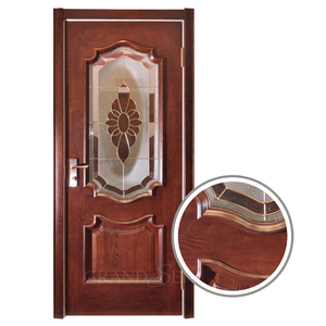 Porte intérieure en bois ancienne en chêne massif classique avec boîtier intérieur en verre <span class=keywords><strong>Portes</strong></span> intérieures de ferme <span class=keywords><strong>Portes</strong></span> patio en bois - Product Image 6