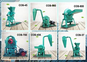 Mini moulin à farine FFC-700 pour le broyage du maïs et du blé, capacité de 1,2 tonne/h, vitesse de broyeur de 3000 tr/min, composants essentiels inclus - Product Image 6