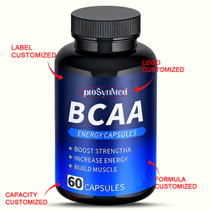 Integratore Proteico BCAA in Capsule a Marchio Privato, Pre-Allenamento per Aumento Muscolare, Nutrizione Sportiva, Vendita all'Ingrosso - Product Image 6