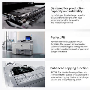 Ricoh Professional Pro 8310S Producción gráfica (350gsm, A3, A4) -Impresión de alta gama, copiadora alimentada por hojas, máquina reacondicionada - Product Image 4