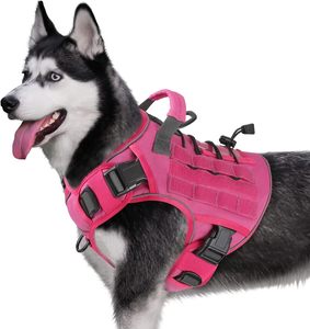 Échantillon gratuit de sangle pour chien, sangle de gilet pour chien avec poignée et molle, sangle de chien de service de contrôle facile pour grand chien - Product Image 2