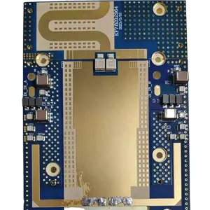 블랙 알루미늄 베이스 플레이트 PCB 보드 다층 스마트 전자 통신 PCBA OEM 공급