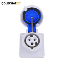 Type 3232 220v-415v 6h 2P + E 3pin IP67 Prise étanche 32A