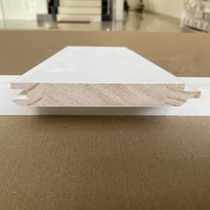 Wainscoting Panels Interior White Primed Wall Molding Tongue and Groove Pine Wood T&G for <b>Ceiling</b> - Product Image 6