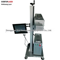 Machine de marquage au laser pour la date d'expiration des sacs en plastique, machine de codage au laser pour les logos de marque sur les boîtes en carton ondulé