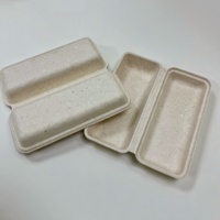 Boîte d'emballage en pulpe moulée sur mesure RUNWELL, bagasse de canne à sucre, biodégradable, écologique, réutilisable, recyclable, matériaux recyclés