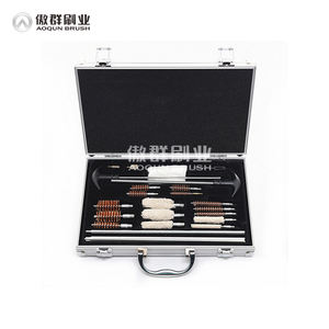 פליז מכירה חמה בקבוק אקדח בקבוק ניקוי ערכת ברונזה לשאת מברשת עבור קליבר חיצוני 9 מ "מ. 38 .22 .40 .45 ירי ירי אקדח ירי - Product Image 3