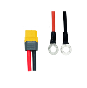 موصل إلكتروني نحاسي نقي PTFE بـ 2 دبوس XT30 XT60 XT90، تجميع كابلات، ضفيرة أسلاك OEM ODM للسيارات والأجهزة المنزلية - Product Image 2