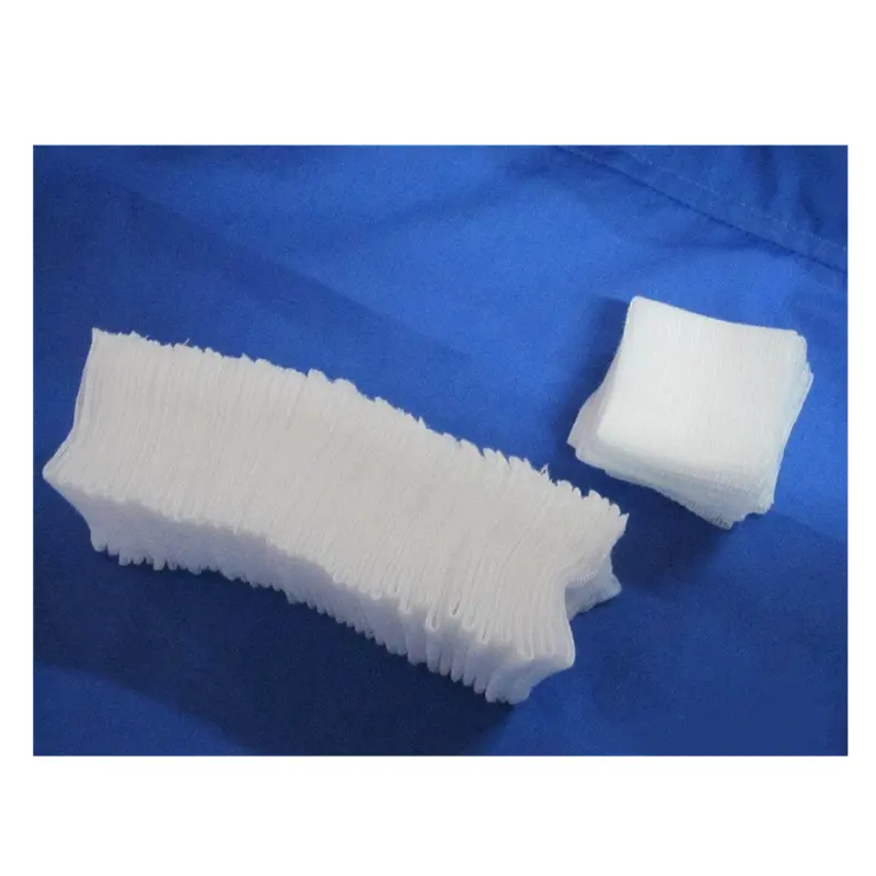Esponja absorvente de algodão para uso dentário, suprimentos para vestimenta odontológica (produtos medicos)